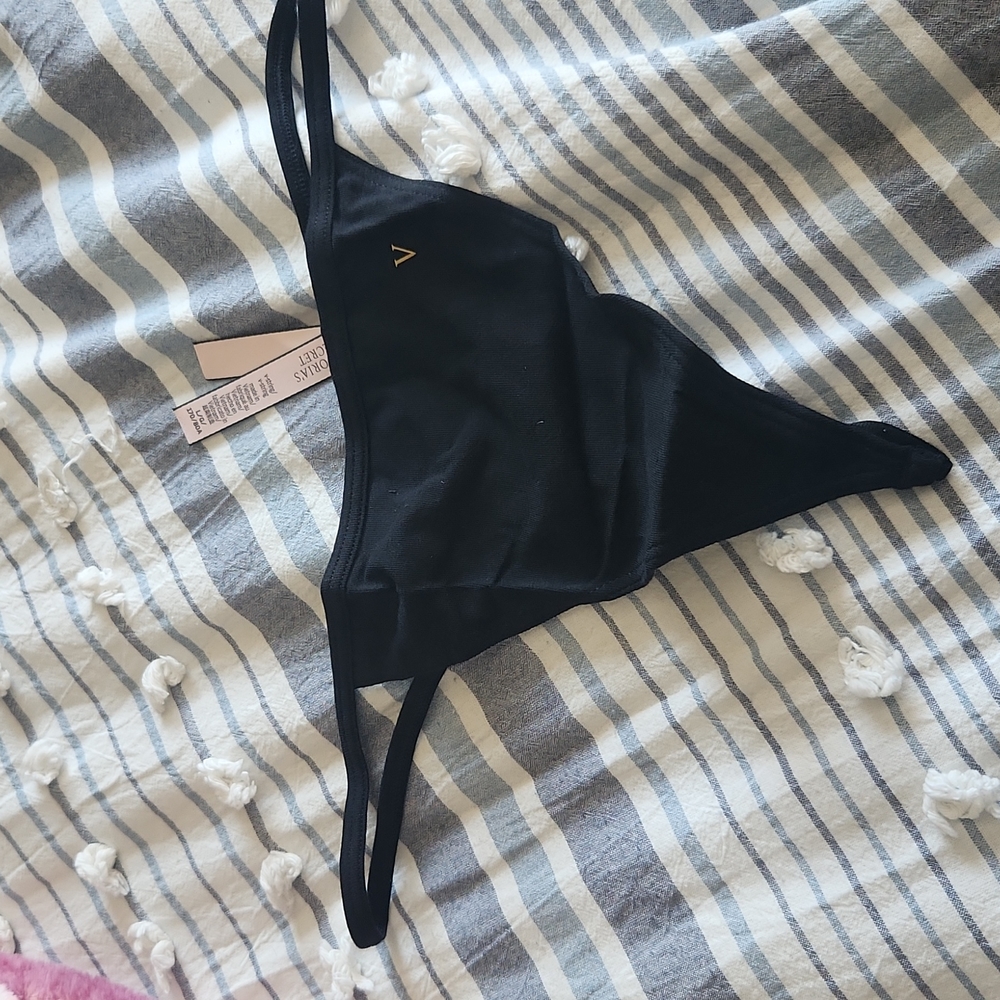Victoria Secret Cotton V-string Panty NWT